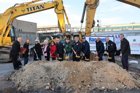 Saladino, Officials Break Ground for $111 Million Revitalization Project in Downtown Hicksville